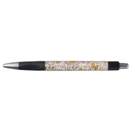 Caneta padrão pastel neutro