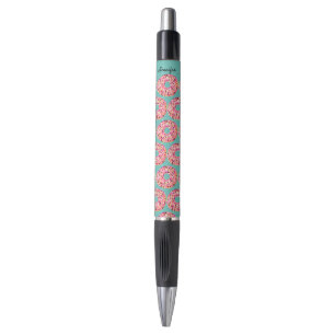 Caneta Padrões de Rosquinhas de Sprinkles Rosa Girly Per