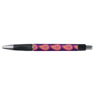 Caneta Paisley Colorido