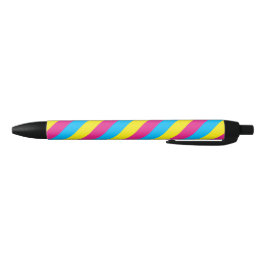 Caneta Pansexual do redemoinho da bandeira