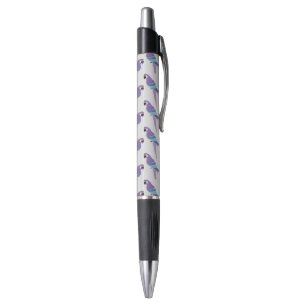 Caneta Papagaios roxos