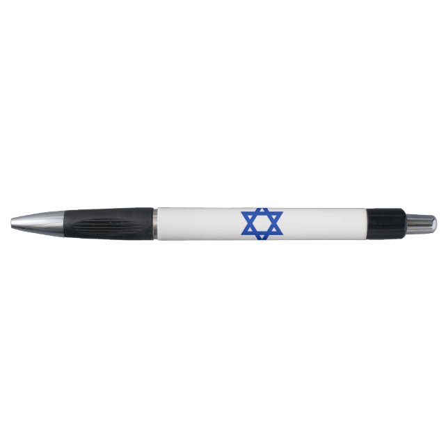 Caneta Patriótica com a bandeira de Israel (Frente)
