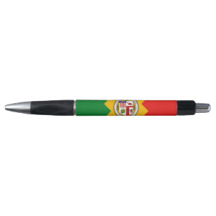 Caneta Patriótica com a bandeira de Los Angeles,