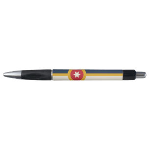 Caneta Patriótica com a bandeira de Tulsa, Oklahom