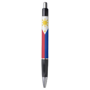 Caneta Patriótica com bandeira das Filipinas