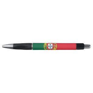 Caneta Patriótica com bandeira de Portugal