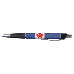Caneta Patriótica com bandeira de Toronto, Canadá