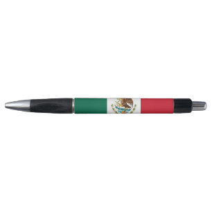 Caneta Patriótica com bandeira do México