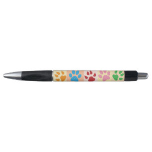 Caneta Pena com Estilo Boêmio Chic de Padrão Floral Artís