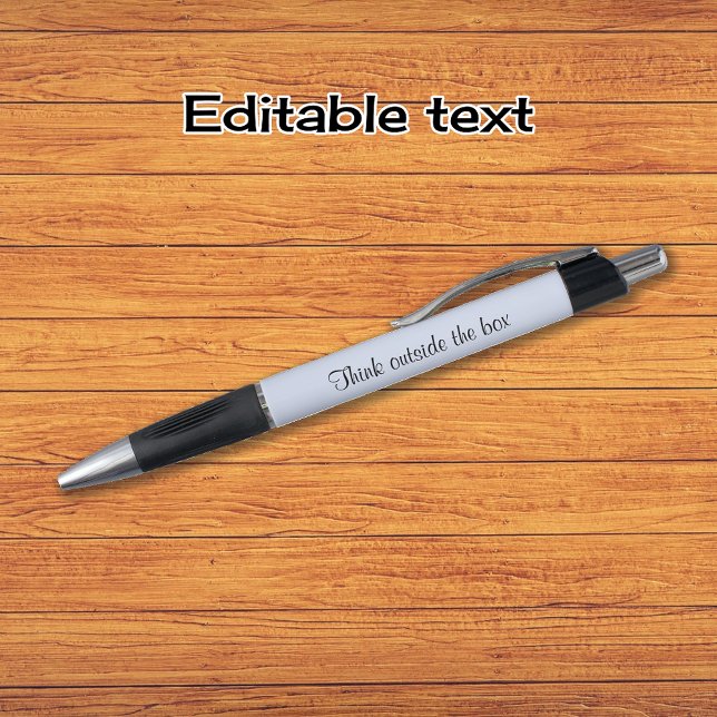 Caneta Pensamento inteligente seu nome no texto (Criador carregado)