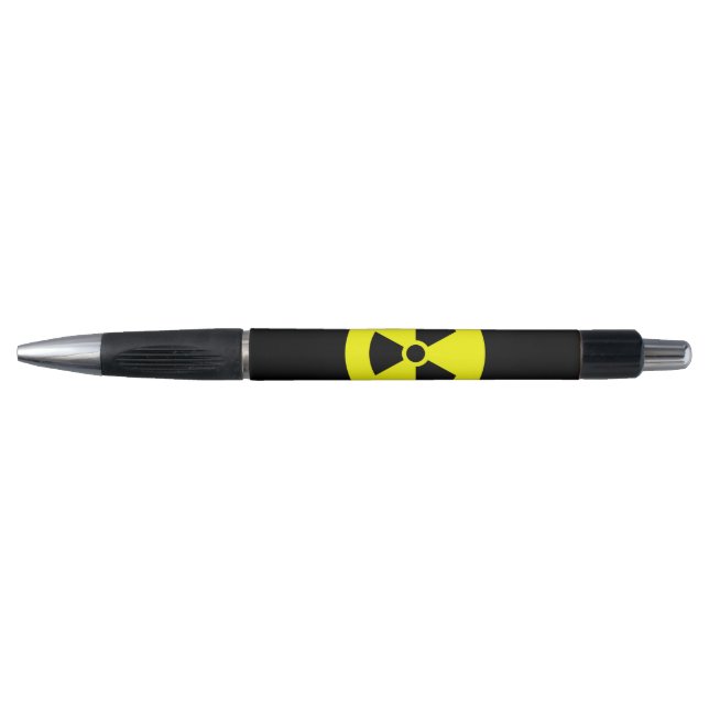 Caneta Personalizada de Sinal de Radiação (Frente)