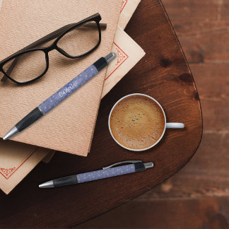 Caneta Personalizada Floral Elegante Inspirada por