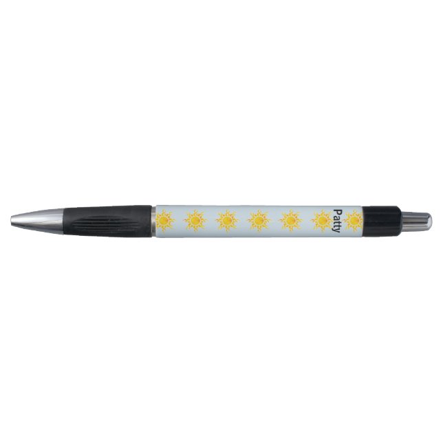 Caneta Personalizada Mini Yellow Suns (Frente)