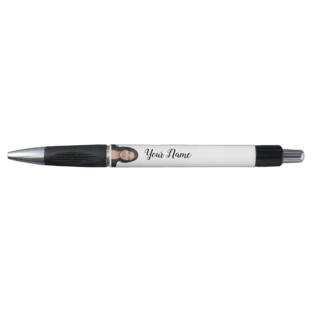Caneta Personalizada Minimalista com Foto Custom (Frente)