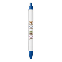Caneta Personalizada Tinta Azul Logotipo da Empres