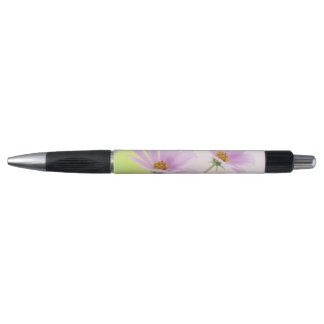 Caneta Personalizar Imagem & Flor Rosa Aquarela