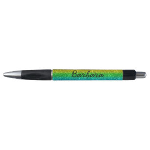 Caneta Personalize Brilho Arco-Íris
