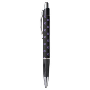Caneta Pontos de cruz ultravioleta em preto