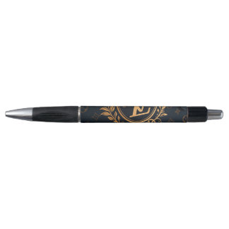 Caneta Prestige Ballpoint Pen – Royal Monogram "N" in Gol