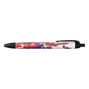 Caneta Preta 4 de Julho, Dia da Independência, Bege Camuflagem