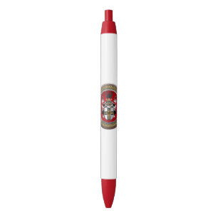 Caneta Preta [600] Brasão Teutonic da ordem