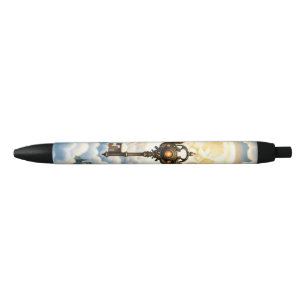 Caneta Preta A Chave da Eternidade – Asas Steampunk