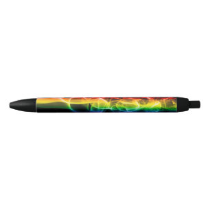 Caneta Preta A pluma de energia arco-íris de SlipperyJoe foi ca