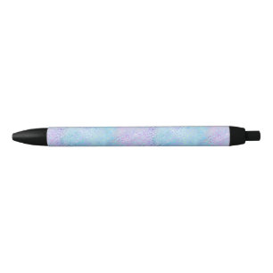 Caneta Preta A Série Leopardo Iridescente Design 9