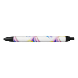 Caneta Preta Abstrato Swirl 1