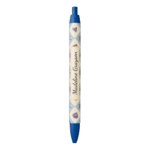 Caneta Preta Academia de Magia Personalizada Escola de Feiticei