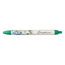 Água Colorida Floral Nome Personalizado