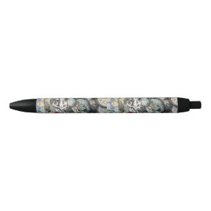 Caneta Preta Alice Classic Wonderland Dodo Arte Tenniel