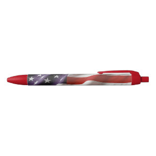 Caneta Preta American Flag - EUA