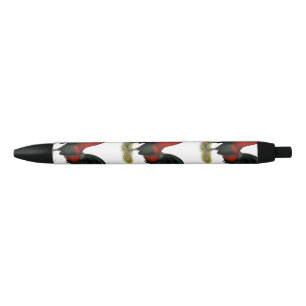 Caneta Preta American Game BB Black Red Rooster