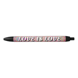 Caneta Preta Amor é Orgulho de Amor