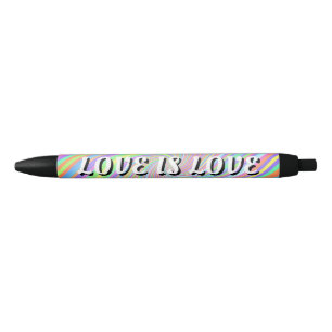 Caneta Preta Amor é Orgulho de Amor
