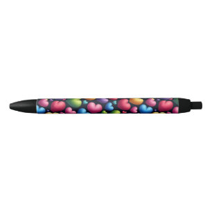 Caneta Preta Amor Vibrante