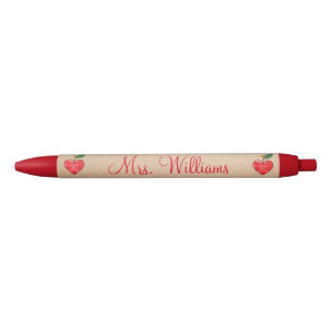 Caneta Preta apreciação do professor kraft fofo personalizado m