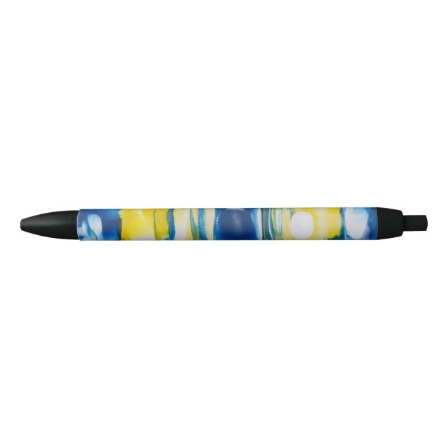 Caneta Preta arte manual/Bule e amarelo  (Frente)