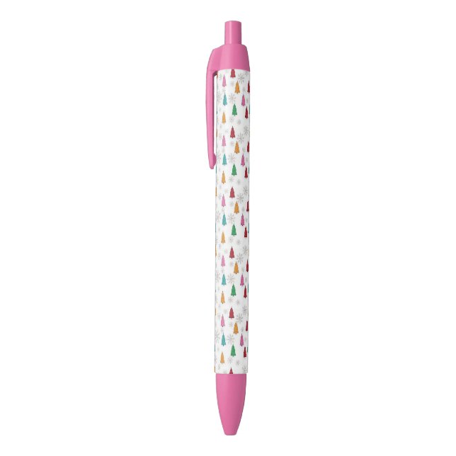 Caneta Preta "Árvore de Natal" (Topo (Vertical))