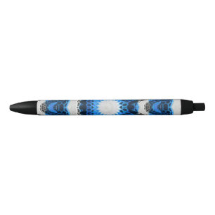 Caneta Preta Azul atômico