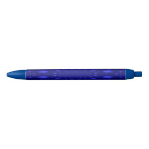 Caneta Preta Azul Deslumbrante