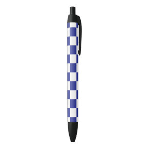 Caneta Preta Azul e branco verificados