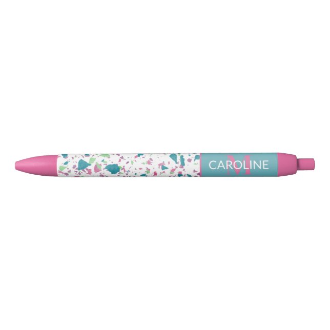 Caneta Preta Azul Verde-Cor-de-rosa-claro-claro-personalizado V (Frente)