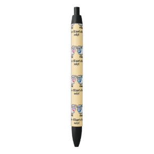 Caneta Preta Baa-riliante - Par de Ovelhas de Desenho Animado F