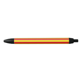 Caneta Preta Bandeira Catalã