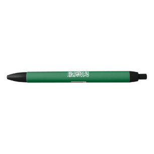 Caneta Preta Bandeira da Arábia Saudita