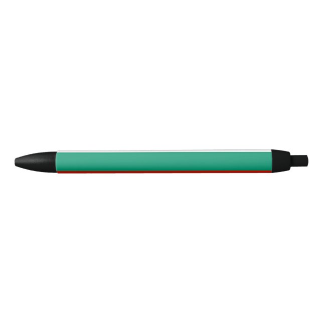 Caneta Preta Bandeira da Bulgária (Frente)