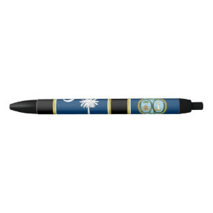 Caneta Preta bandeira da Carolina do Sul