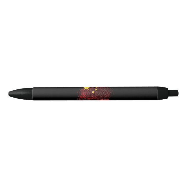 Caneta Preta bandeira da China (Frente)